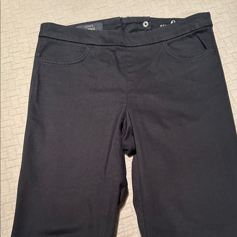 J. Crew Women's Black Skinny Jeans